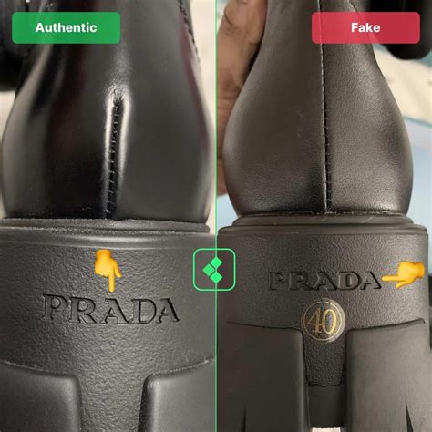 how to tell if prada sneakers are real or fake|prada monolith lace up shoes.